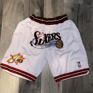 Just don Philadelphia 76ers shorts